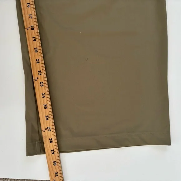 Athleta Women's Tan Pinnacle High Rise Trouser Wide Leg Size 16, New with tags! - Picture 13 of 13